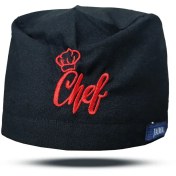 تصویر کلاه آشپزی (قنادی) جاما مشکی 