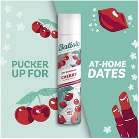 تصویر شامپو خشک مدل Cherry حجم 200میل باتیست Batiste Dry Shampoo Cherry 200ml