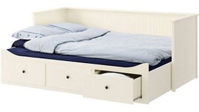 تصویر کاناپه تختخواب شو کشودار مدل IKEA HEMNES (بدون تشک) 