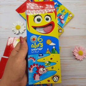 تصویر آبرنگ 6 رنگ آریا 