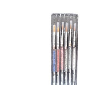 تصویر ست قلم کاشت ناخن ۶ عددی- ۱۲ کاره ا Nail designer pen set Nail designer pen set