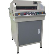 تصویر دستگاه برش کاغذ برقی AX 450VG نیمه اتوماتیک 