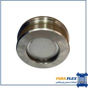 تصویر شیر چک ولو ویفری بین فلنجی دبل پلیت (استیل) 3 اینچ 