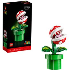 تصویر لگو سوپر ماریو مدل گیاه پیرانا ۵۴۰ قطعه 