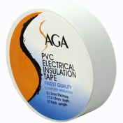 تصویر نوار چسب برق سفید SAGA 