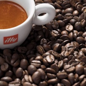 تصویر دانه قهوه ایلی 1 کیلوگرم illy medium roast 1000g beans coffee