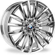 تصویر رینگ چرخ بی ام دبلیو سایز ۲۰ اینچ طرح ۶۴۶M نقره‌ای براق 