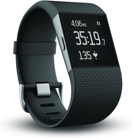 تصویر Fitbit Surge Fitness Superwatch, Black, Small (US Version) 