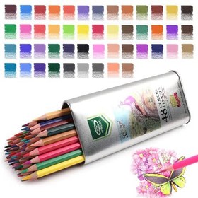 تصویر مداد رنگی 24 رنگ 