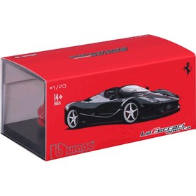 تصویر ماکت بوراگو لافراری قرمز مقیاس 1:43 Bburago Ferrari Signature LaFerrari Aperta 