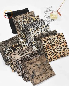 تصویر مینی اسکارف پلنگی کد MT22 