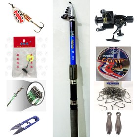 تصویر ست چوب ساپا و چرخ کبرا Sapa & Cobra fishing package