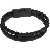تصویر دستبند چرمی مردانه مدل Deri905 