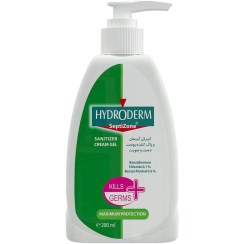 تصویر کرم ژل مرطوب کننده و ضدعفونی کننده آنتی سپتیک دست و صورت سپتی زون هیدرودرم - 200 میل کرم-ژل-مرطوب-کننده-و-ضدعفونی-کننده-آنتی