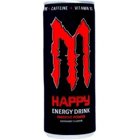 تصویر نوشیدنی انرژی زا 250 میلی لیتر هپی HAPPY HAPPY energy drink 250 ml