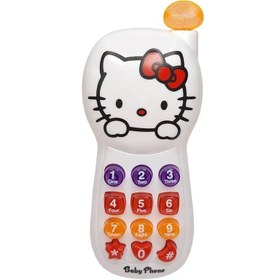 تصویر اسباب بازی مدل تلفن 2 عددی کیتی طرح موزیکال کد B117 