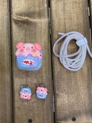 تصویر محافظ آداپتور 20 وات عروسکی سیلیکونی - عروسک صورتی 