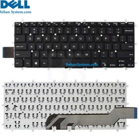 تصویر کیبورد لپ تاپ DELL Inspiron 7570 