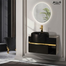 تصویر فول ست روشویی آزالیا مدل Milana70BC 