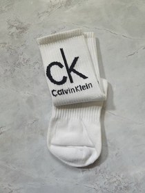 تصویر جوراب اسپرت دومینو طرح کلوین کلین ساق بلند Domino sports socks designed by Calvin Klein