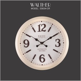تصویر ساعت دیواری والتر مدل E6034CR 
