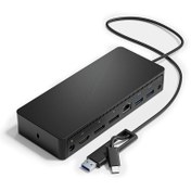 تصویر داک استیشن دل استوک مدل Universal Dell D6000 USB-C/Type-C Docking Station 