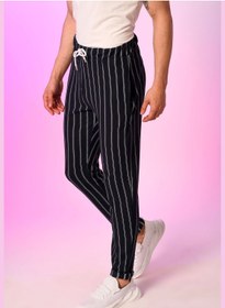 تصویر شلوار ورزشی راه‌راه برند campus sutra Striped Track Pants