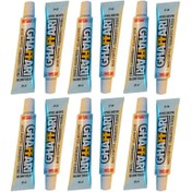 تصویر چسب آکواریوم غفاری مدل شفاف سیلیکون مگاسیل وزن 30 گرم بسته 12 عددی 