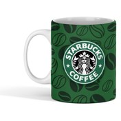 تصویر ماگ سرامیکی طرح STARBUCKS 