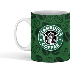 تصویر ماگ سرامیکی طرح STARBUCKS 