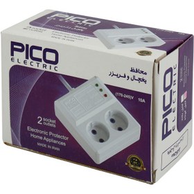 تصویر محافظ برق یخچال و فریزر 2 خروجی پیکو الکتریک ا Pico Voltage Protector with 2 Entries Pico Voltage Protector with 2 Entries