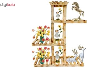 تصویر استند گل و گلدان مدل F111 کد 083 