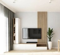 تصویر میز تلویزیون زیساچ مدل TV WALL 052 ام‌دی‌اف 