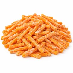 تصویر هویج خردشده منجمد - 500 گرم هویج خلال شده منجمد