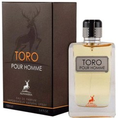 تصویر عطر ادکلن ادوپرفیوم الحمبرا مدل تورو پور هوم TORO POUR HOMME حجم 100 میل رایحه تق هرمس TORO POUR HOMME