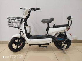 تصویر موتور سیکلت برقی ( اسکوتر برقی ) E.BIKE مدل X1 سفید 