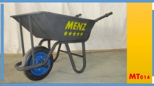 تصویر فرغون 5 ستاره باغبانی و بنایی MENZ، ممتاز و بی‌نظیر Buy a 5-star MENZ gardening and construction wheelbarrow, premium and unique