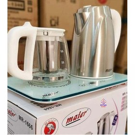 تصویر چای ساز مایر 2200 وات MR-1666 Maier MR-1666 Tea Maker 2200W