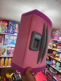 تصویر یخچال اسباب بازی بزرگ دخترونه Big toy refrigerator for girls