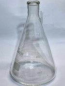 تصویر ارلن مایر 5 لیتری پیرکس آزمایشگاهی Erlenmeyer flask