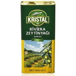 تصویر روغن زیتون Kristal حجم 5 لیتر 