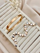 تصویر دستبند رزگلد سیلور - دستبند تک‌لاین رزگلد سیلور 