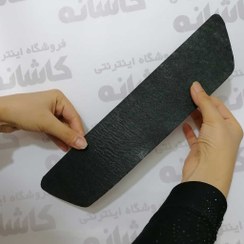 تصویر حالت گیر روسری مشکی 