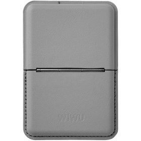 تصویر پایه نگهدارنده کارت مغناطیسی تاشو ویوو WiWU MW-001 Mag Wallet Magnetic with Stand 