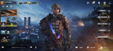 تصویر اکانت کالاف دیوتی موبایل کد 1468 