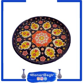 تصویر سینی میناکاری گلشن Golshan Enamel Tray