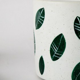 تصویر جامدادی رومیزی مدل برگ 