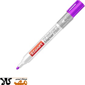 تصویر ماژیک وایت برد رنگی لوکسور رنگ بنفش وایبری Luxor Whiteboard Marker 3389