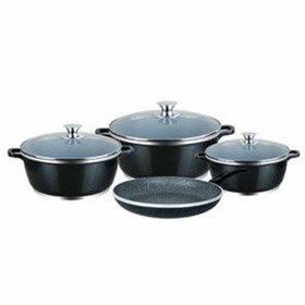 تصویر سرویس قابلمه فورته 7 پارچه مدل انزو گرانیت ا forte enzo granite 7 piece pot servise forte enzo granite 7 piece pot servise