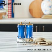 تصویر فلفل پاش نمک پاش کاراجا Blue Berry آبی 